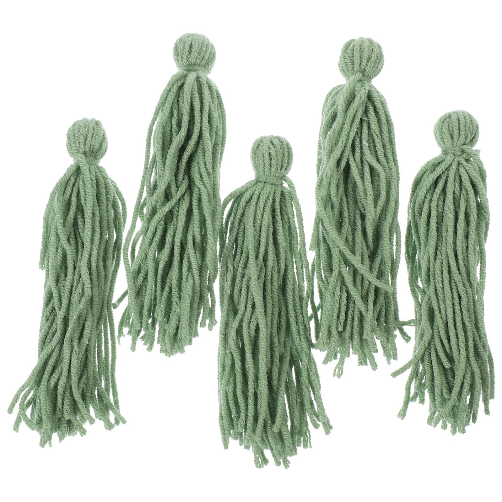 YARNOW 5pcs Fish Spawning Mop Floating Breeding Mops for Shrimp Hideout Aquarium Tank Supplies Ornamental Fish Angelfish Egg Collection Grass Alternative Soft Yarn for Fry Protection