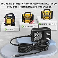 Vista 2 de Cargador de arranque de salto de 15 V para DeWalt DXAEPS14 1600 1400 Peak portátil arrancador de coche compresor de aire digital estación