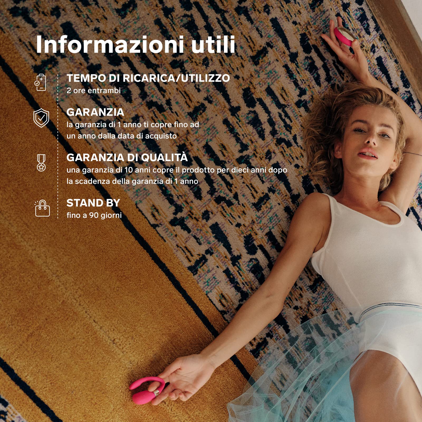 LELO TIANI 3, Vibratore per Coppia, Sex Toy per Adulti Controllato Tramite Telecomando, Sex Toys per Coppie Wireless e Senza Mani Sex Toy Vibrante, Vibratore con Telecomando (Black)