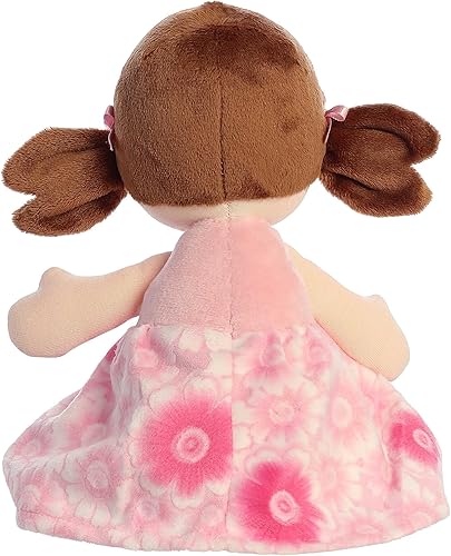 Miniatura 2 de Aurora® Elegante muñeca de peluche morena bebé - Juego imaginativo - Compañeros elegantes - Rosa 12 pulgadas