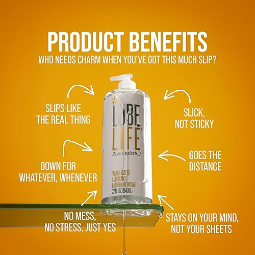 Miniatura 13 de LubeLife - Lubricante personal a base de agua, lubricante sexual para hombres, mujeres y parejas