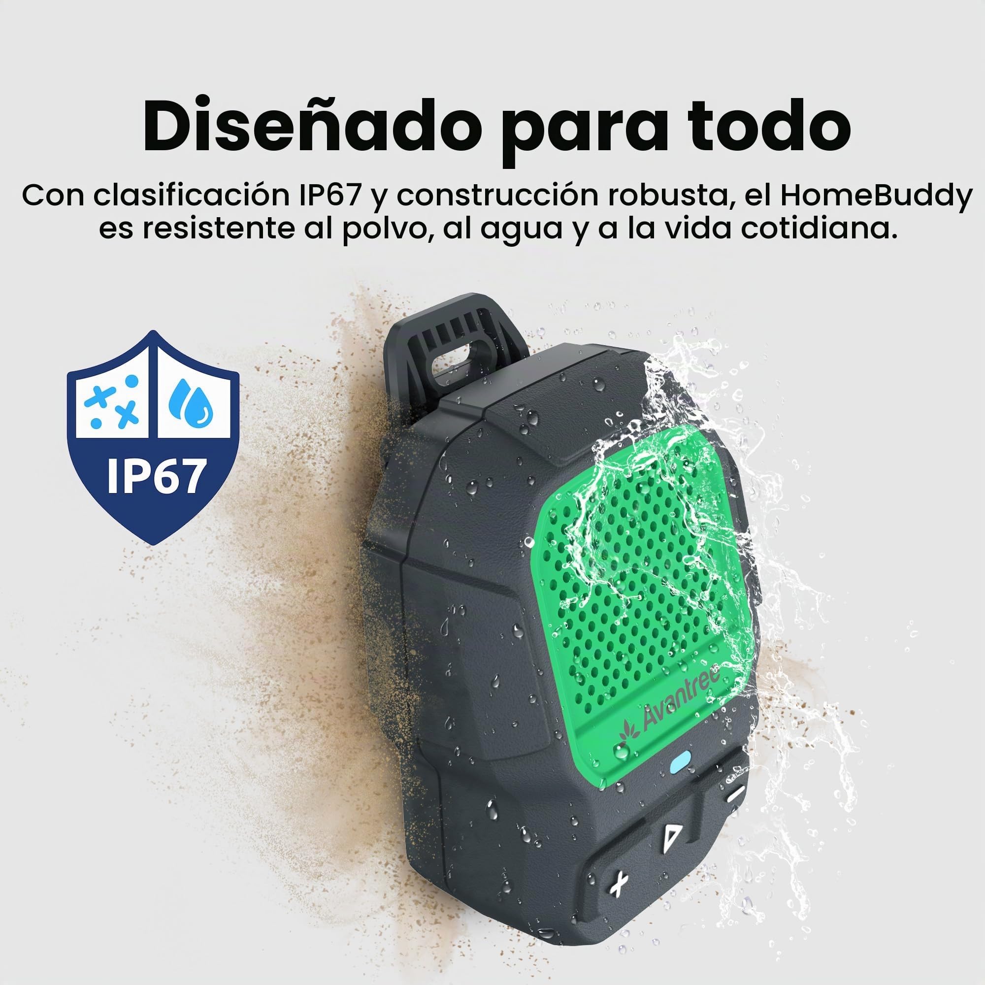 Avantree HomeBuddy – Altavoz Bluetooth Mini con Auracast, Verde