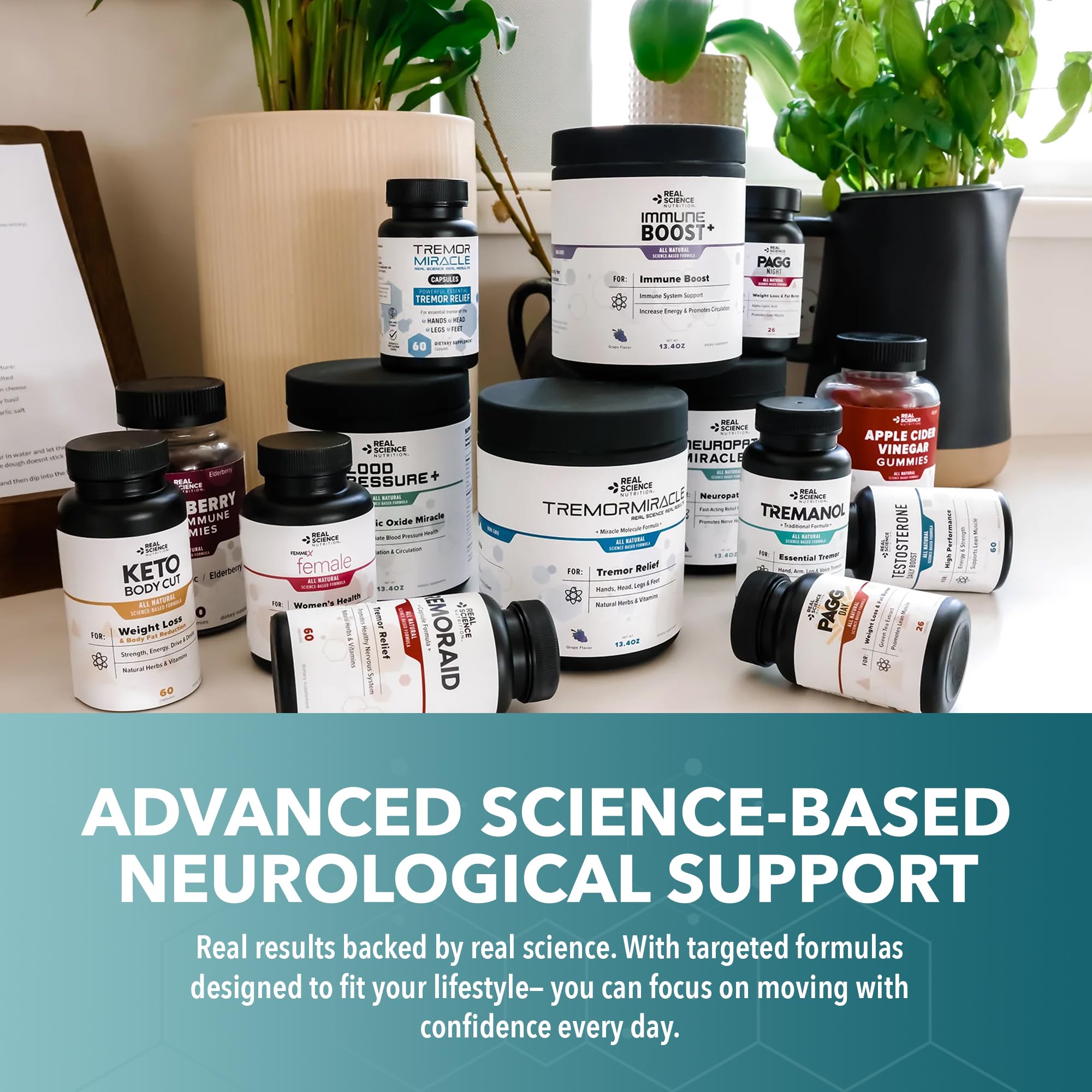 Real Science Tardivex All Natural Nerve Support Supplement for Neurological Balance - Includes Vinitrox, GABA & Essential Vitamins for Controlled Movement & Coordination - Made in USA, 60 Caps — Amazon image 9