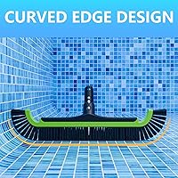 Vista 4 de Sepetrel Upgrade Pool Brush Head for Cleaning Walls,Heavy Duty Inground/Above Ground Swimming Pool Scrub Brushes,Suitable for Various Harsh