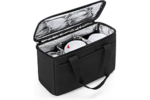 Trunab 3-Cup Car Drink Holder Caddy with Adjustable Dividers