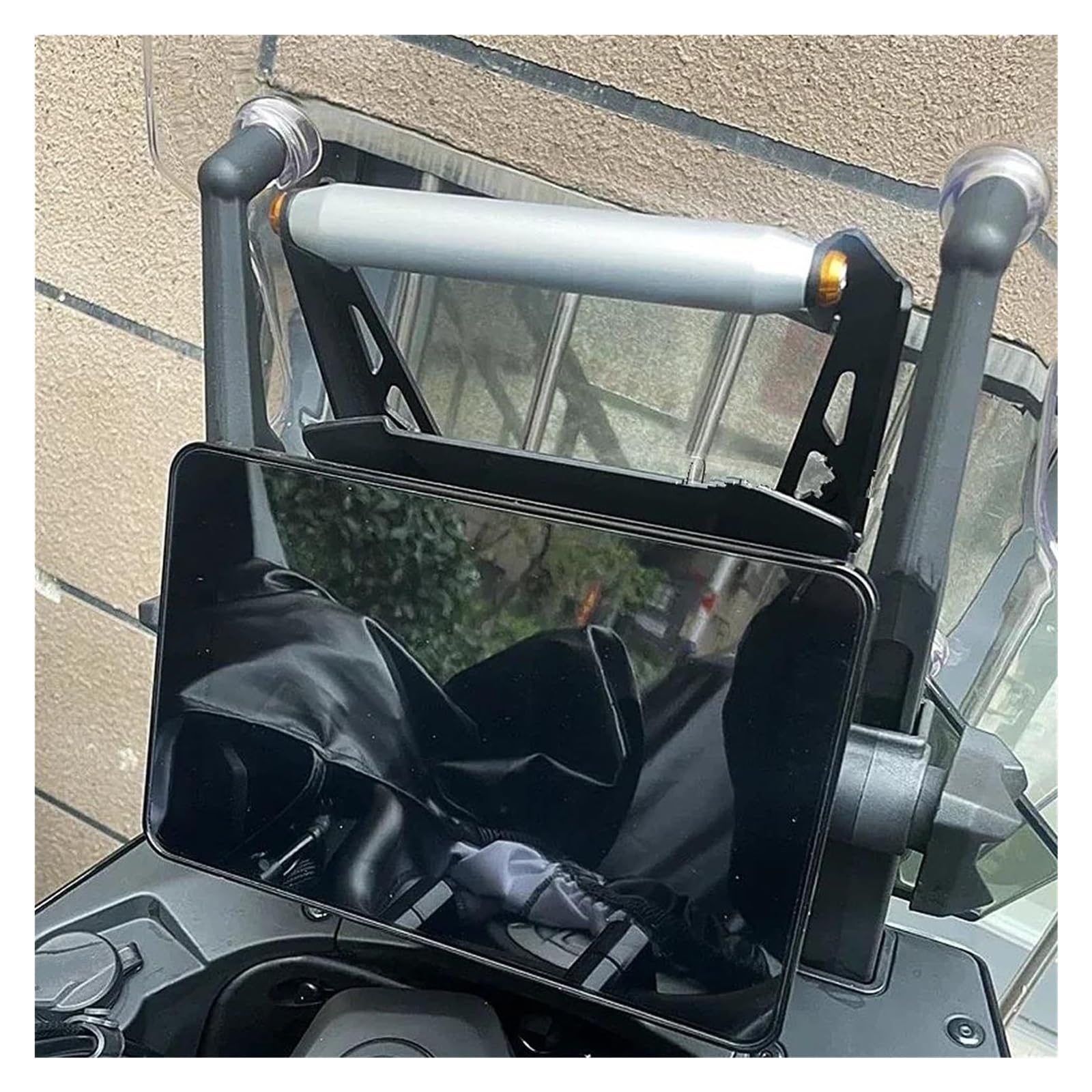 Support de Navigation pour Moto pour CFMOTO 800MT 800 MT 2023 12 Mm/22 Mm Chargement sans Fil Avant pour Téléphone Portable Support De Navigation GPS Moto(Color 5)