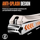 Beauté Secrets Curved Nail Cutter With Nail File, Anti-Splash Design, Stainless Steel, Ideal for Fingernail and Toenail, Ingrown Toe Nail Remover, Nail Clipper for Men Women (Premium | 16A) gallery image