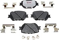 Vista 17 de Placas de freno delanteras de repuesto Raybestos Element3 EHT para vehículos selectos Toyota (4Runner, FJ Cruiser, Sequoia, Tacoma, Tundra), Lexus