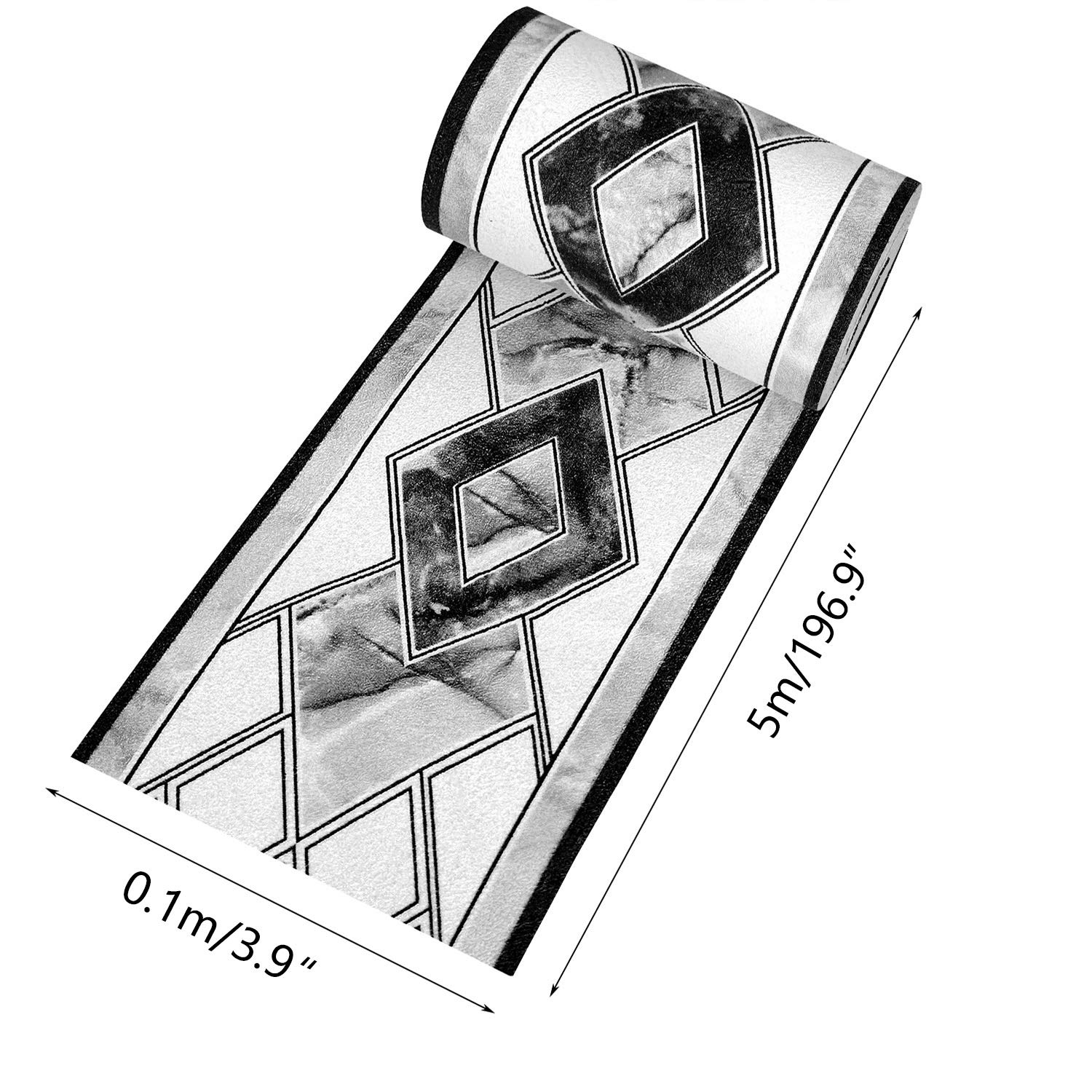 Buy Yoillione Black Wallpaper Border Kitchen Vinyl Border Stickers