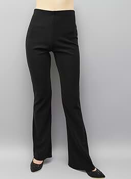 yonfa クーコー　ブーツカット　パンツ　黒　X S yonfa クーコーブーツカットパンツ黒X S