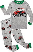 Vista 1 de Family Feeling Conjunto de pijama de 2 piezas para niños y niñas pequeñas, ropa para dormir 100% de algodón