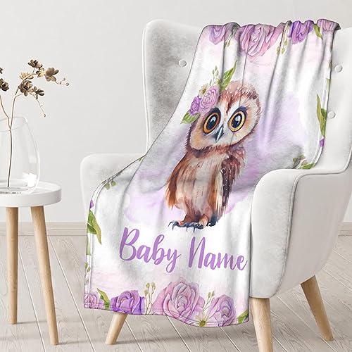 Vista 104 de Regalo personalizado para niños/niños, mantas de zorro personalizadas para sofá, cama, dormitorio, sala de estar, manta ligera