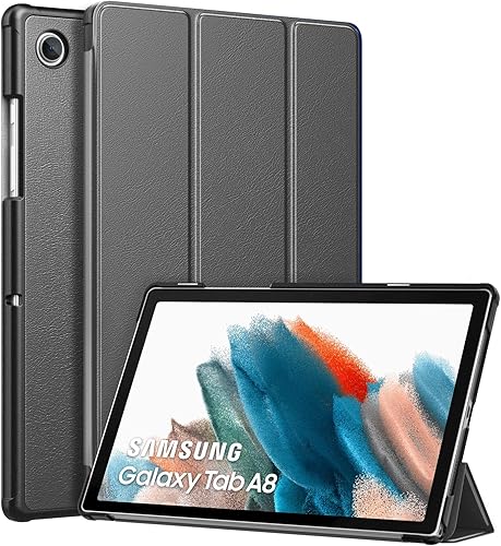MoKo Funda compatible con Samsung Galaxy Tab A8 de 10.5 pulgadas 2022 (SM-X200SM-X205SM-X207), ligera, delgada, a prueba de golpes, con función de