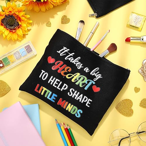 Miniatura 6 de 3 bolsas de maquillaje, estuches de viaje, suministros para profesores para el aula, estuches de cosméticos personalizados, regalos de