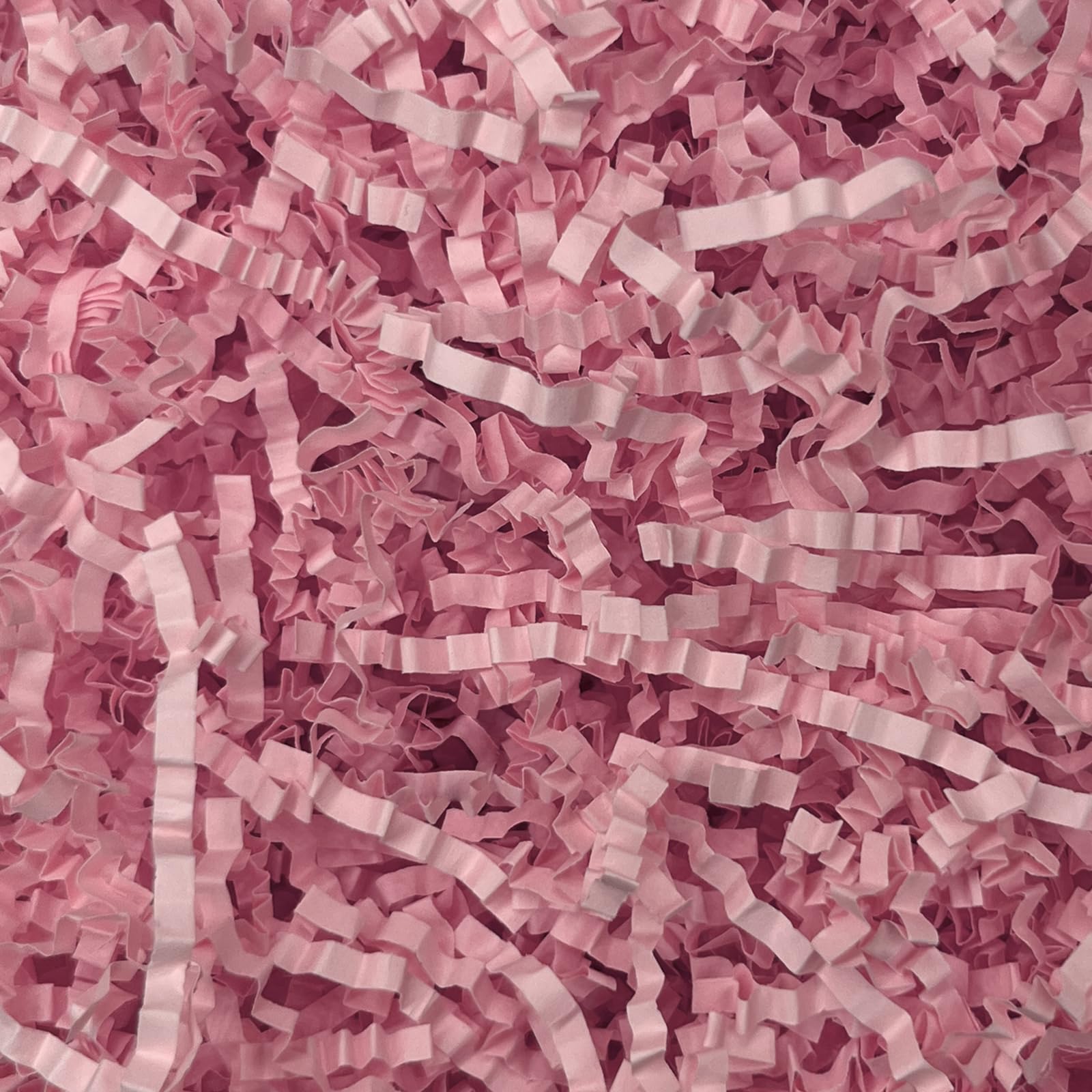 Zankubom 10 LB Pink Crinkle Cut Paper Shred Filler Great for Gift Wrapping, Basket Fillers, Birthday, Gift Wrapping, Anniversary, Halloween-4