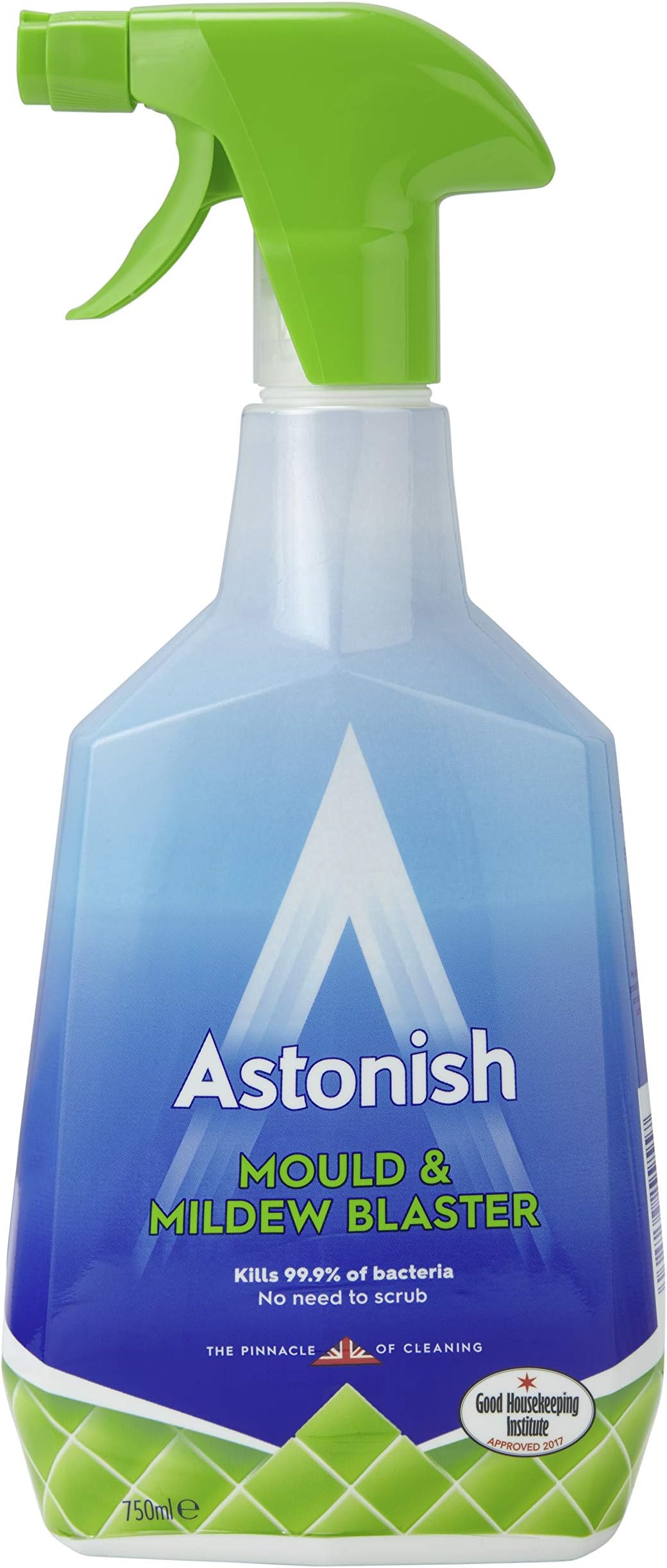 Astonish Specialist Extra Strength Mould & Mildew Stain Blaster Spray, for Fast Mould Removal, 3 x 750ml