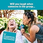 You Laugh You're Out - A Family Party Game for People Who Can't Keep A Straight Face | 125 Prompt Cards, Laugh Tokens, Sand Timer, 4+ Players, Try Not to Laugh Challenge, Teen Game, Game Night Activity