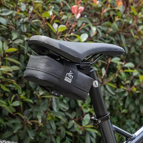 Miniatura 2 de Bolsa de asiento de bicicleta, Bolsa de sillín de bicicleta debajo del asiento, Bolsa de bicicleta de carretera de montaña debajo del asiento, Bolsa