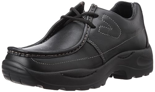Woodland Men's Black Leateher Casual 
