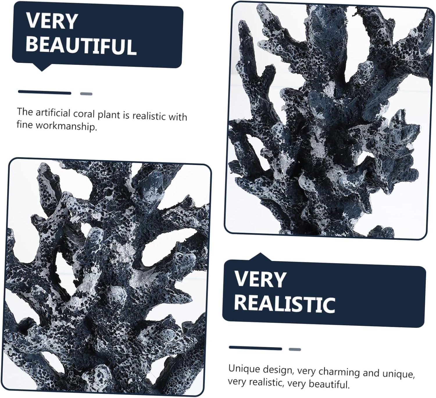 Fish Tank Ornament Artificial Coral Plant Decorative Coral Craft Reef Ornament Aquarium Decoration