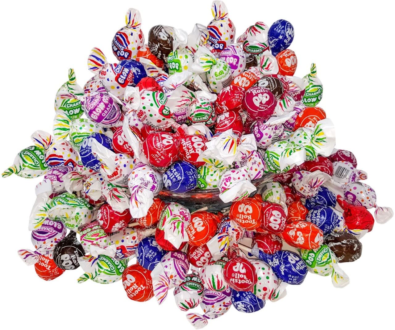 Assorted Charms Blow Pops & Tootsie Pops Bulk Candy 10