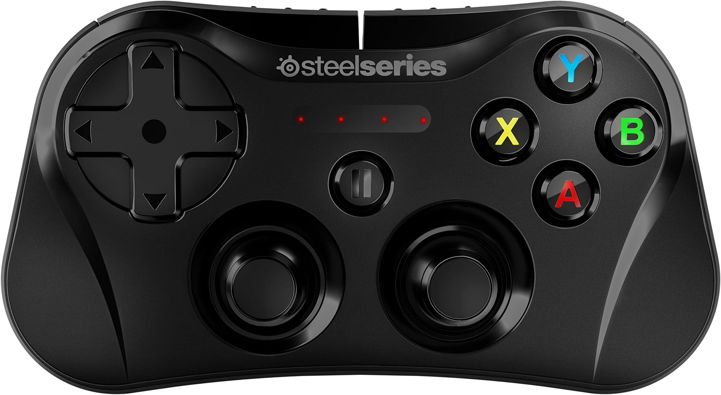 Amazon Com Steelseries Stratus Wireless Gaming Controller For Iphone Ipad And Ipod Touch Black Computers Accessories