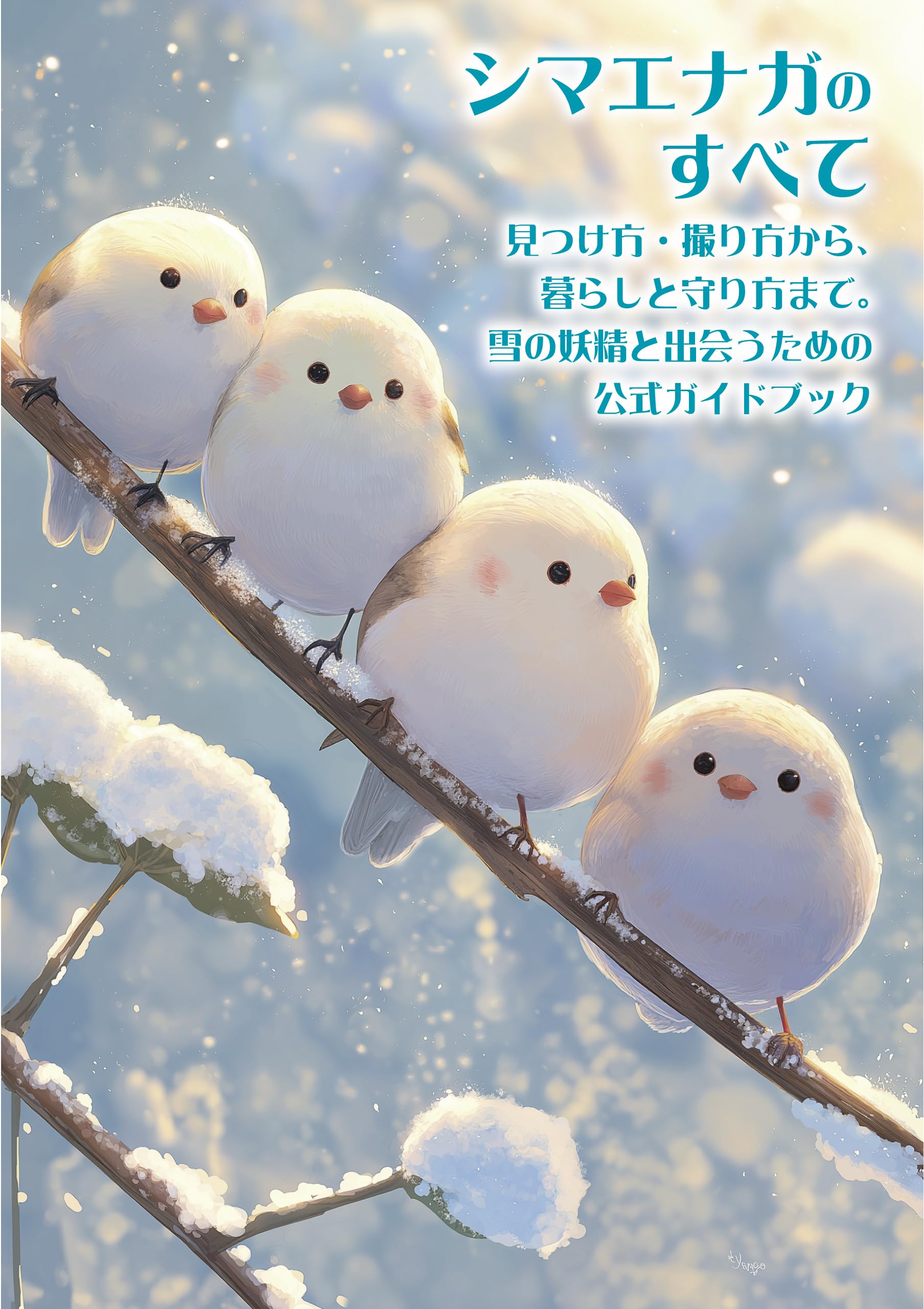 じゃれねこ『2月☆56 雪景色×シマエナガ』発光☆ 【公式通販】