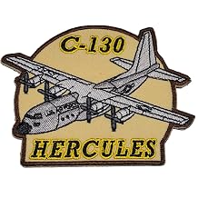 C-130 Hercules Patch - Color - Veteran Owned Business.