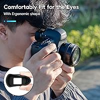 Vista 57 de EOS R10 Eyecup Eyepiece,Soft Silicon Extended Camera Eye Cup Viewfinder especialmente diseñado para cámara sin espejo Canon EOS R10