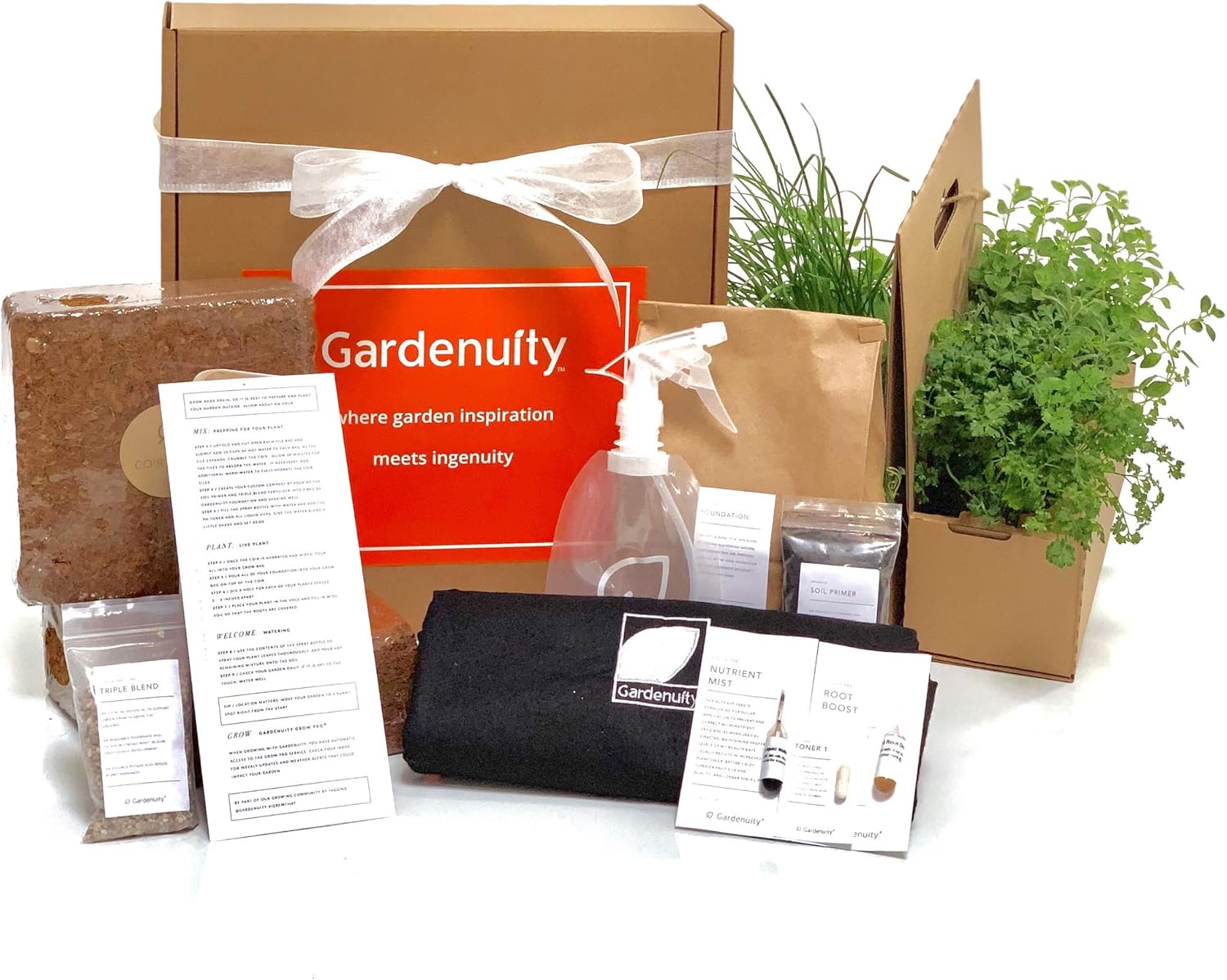 The Giftable Garden | All-in-One Complete Container Garden Kit | Gardenuity Gardening Gifts