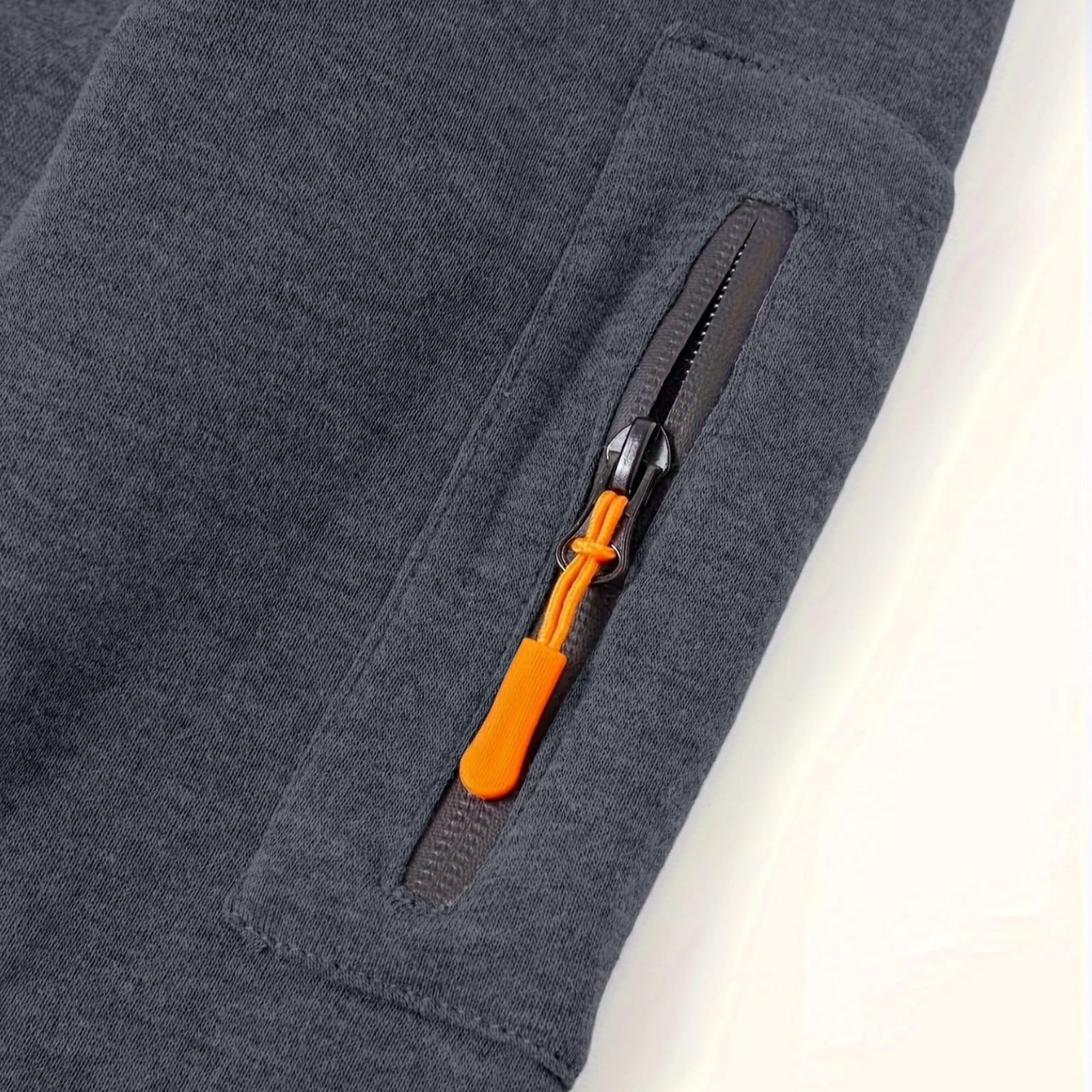 Chándal para hombre de corte regular, ropa deportiva para hombre de 2 piezas con varios bolsillos, sudadera de dos piezas y pantalones de chándal Y2K traje casual con cremallera ciclismo sudadera