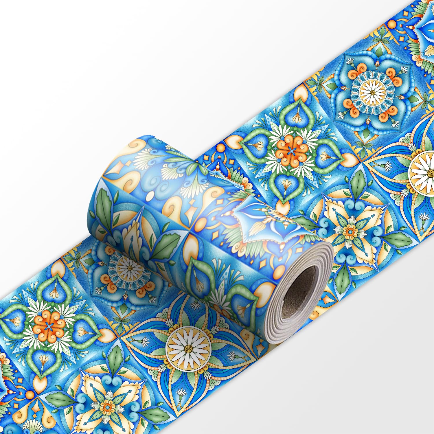 VisitRyl Wallpaper Border Self Adhesive Wall Tiles Decorative, Peel and Stick Wall Border Bathroom Stickers YX-298 30 * 240cm