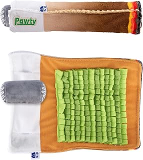 PAWTY Rolling Interactive Dog Toy - Weed Joint Doggijuana Cigar Vape Parody Plush Squeaky Cigarette Dog Toy - Funny 420 Novelty Gift for Dog Lovers