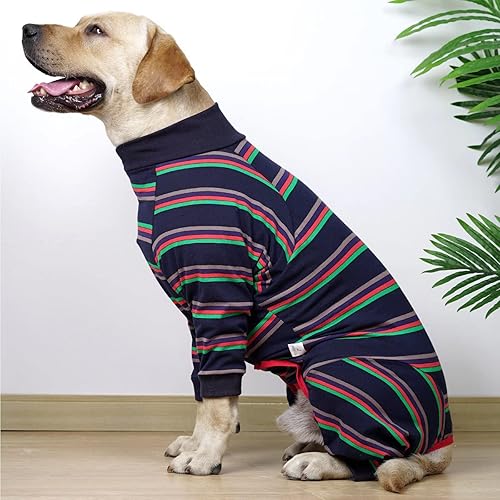 Miniatura 5 de Xqpetlihai Pijama de recuperación quirúrgica para perros medianos y grandes, camiseta de recuperación para heridas abdominales o enfermedades de la