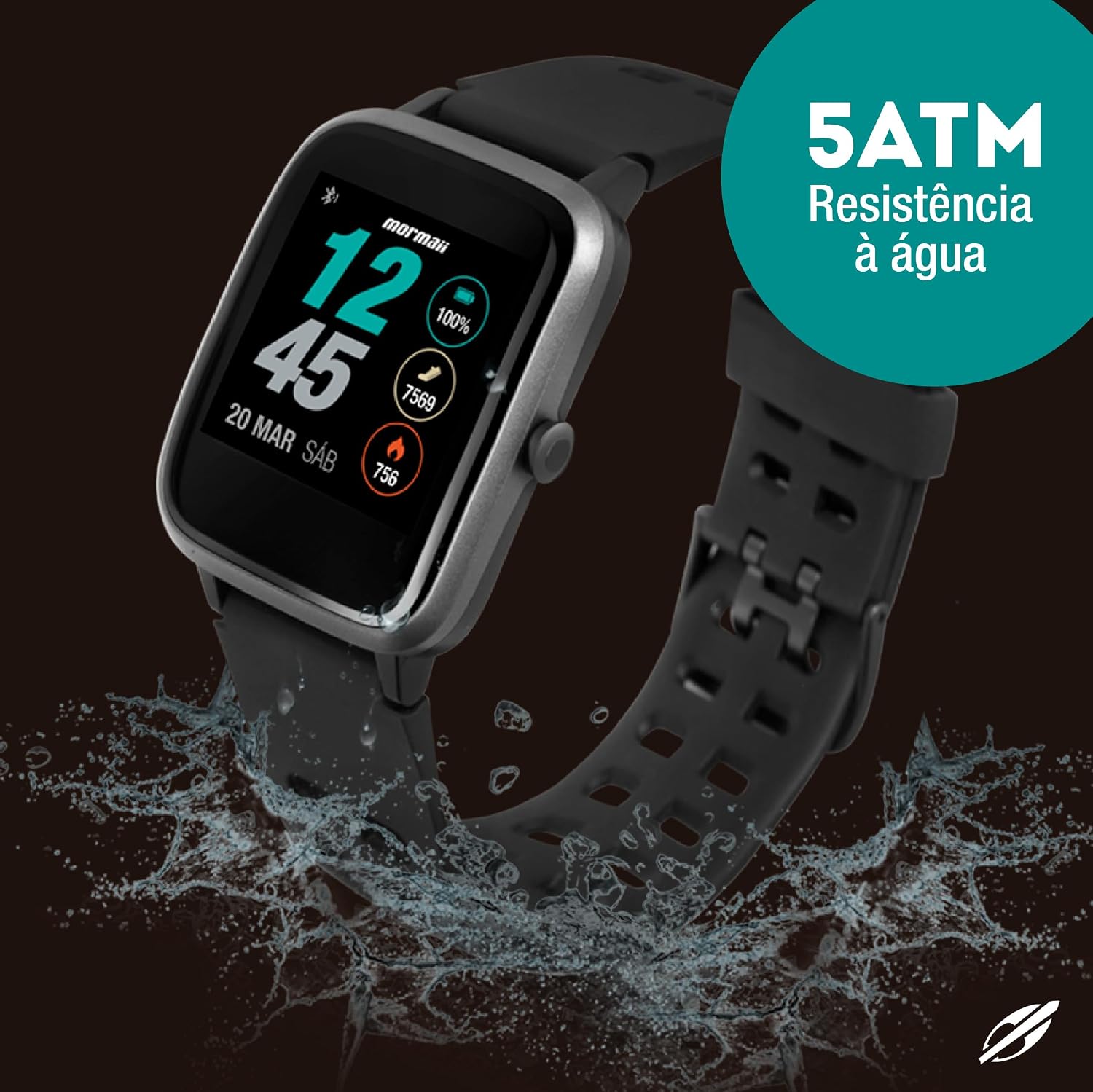Relógio Mormaii Smartwatch - Unissex Life Dourado - MOLIFEUAQ/7D Relógio Mormaii Smartwatch - Unissex Life Dourado - MOLIFEUAQ/7D