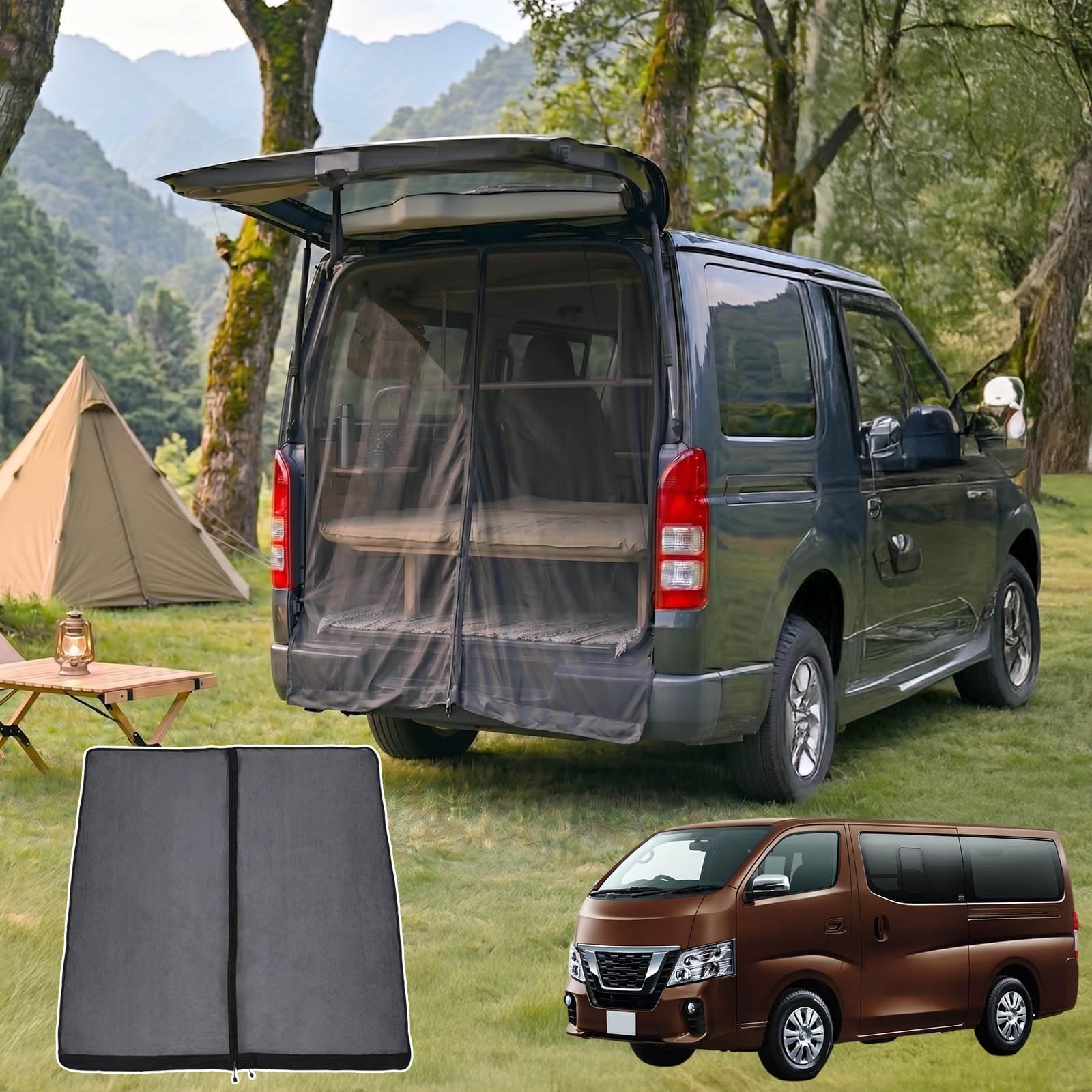 Amazon.co.jp: WeCar キャラバン NV350 互換性 防虫ネット 車用