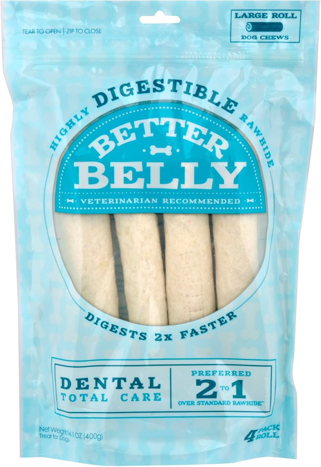 better belly rawhide large