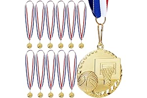 Exceptional Juvale 12 Pack Basketball Awards Medals