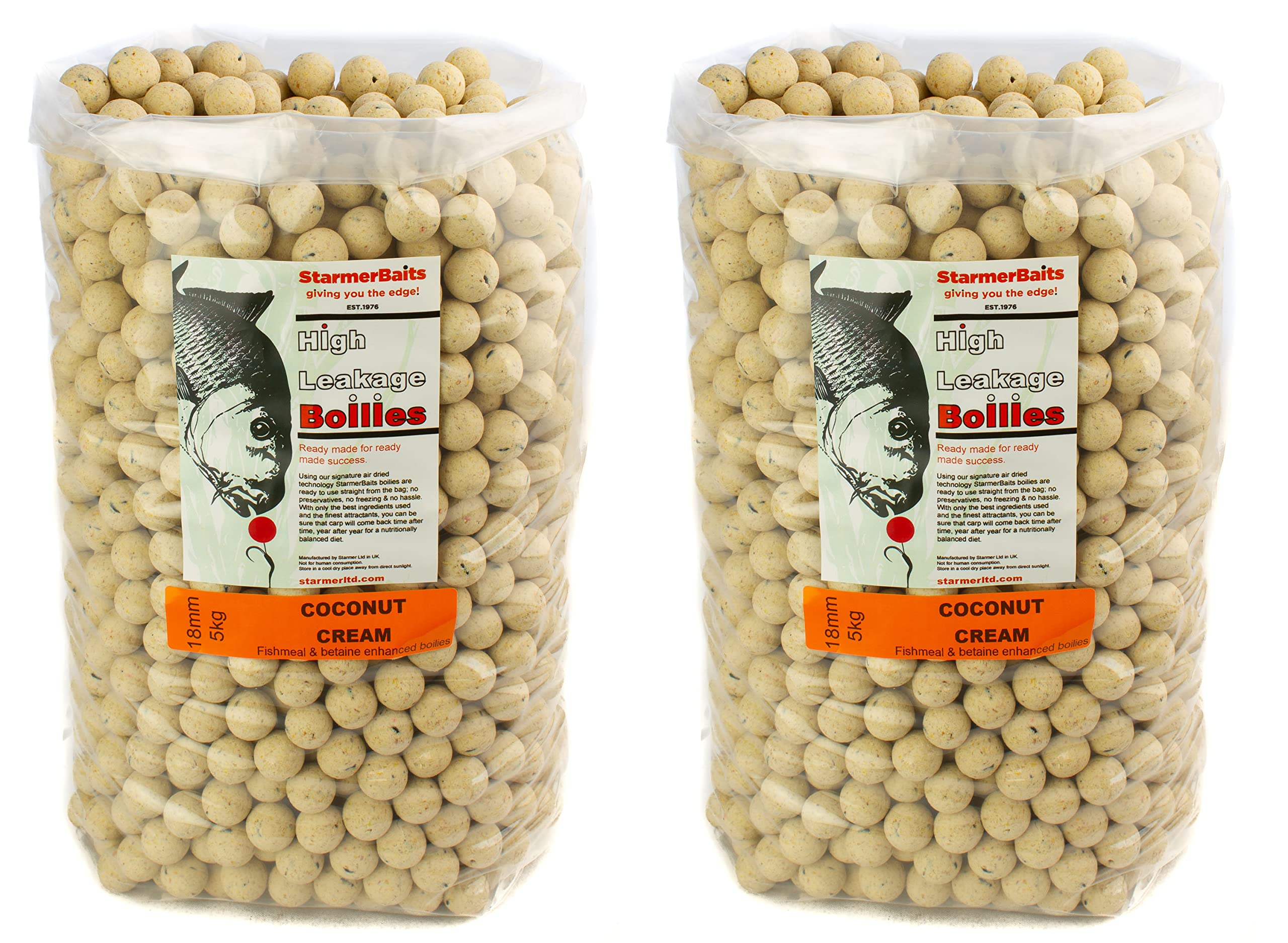 starmerbaits boilies/COCONUT CREAM / 20mm / 10kg — image 1