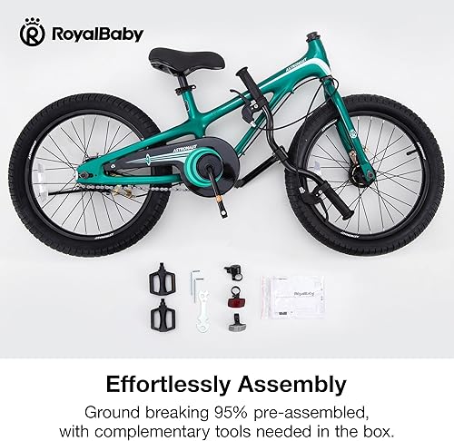 Miniatura 6 de RoyalBaby Magnesium Kids Bike Lightweight Alloy Children Sport Bicycle 141618 Inch Wheel for Boys Girls Ages 3+ Years