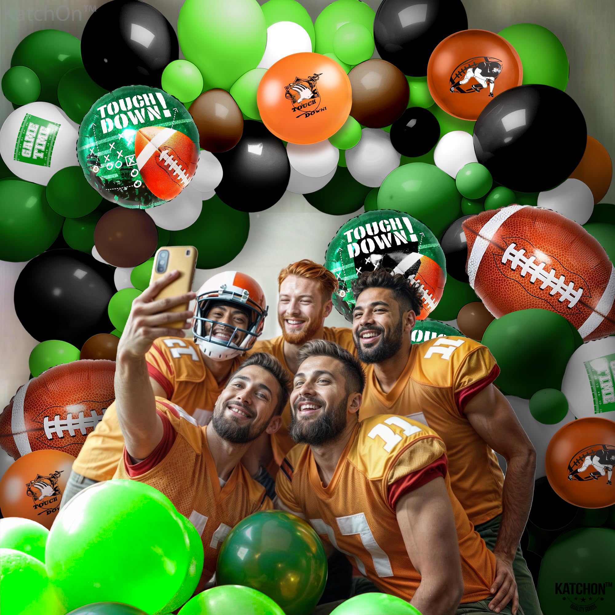 Amazon.com: KatchOn, Football Balloons Arch Kit - Huge, Pack of