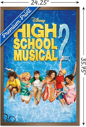 Vista 39 de Trends International High School Musical 2 - Póster de pared de una hoja, 22.375 x 34 pulgadas, versión premium sin marco
