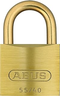 ABUS 55MB/40 C KD 55 All Weather Solid Brass Keyed Different Padlock, 1.5-Inch