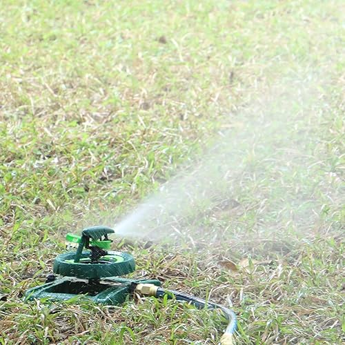 Miniatura 6 de STYDDI Rociador de impulso de patrón para patios medianos a grandes, rociadores pulsantes de riego personalizables para patio, rociador de impulso