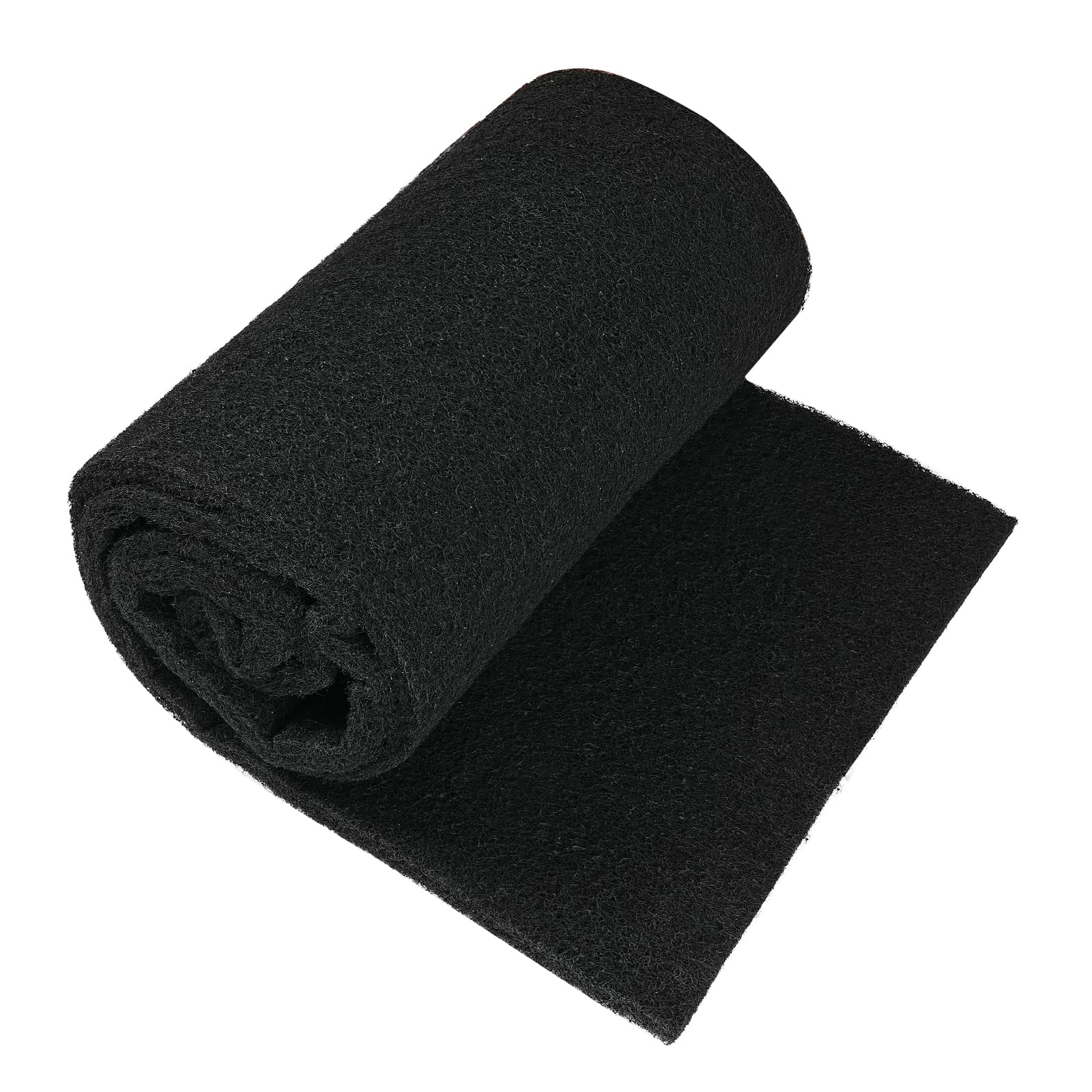 AQUANEAT Aquarium Activated Carbon Filter Media Pad for Fish Tank Pond Canister Filter (10.5" x 72")