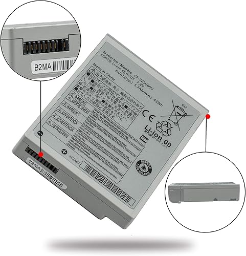 Miniatura 4 de cf-vzsu66u Nueva batería 7.4V 43WH5.7ah para Panasonic cf-vzsu66u Toughbook CF-C1