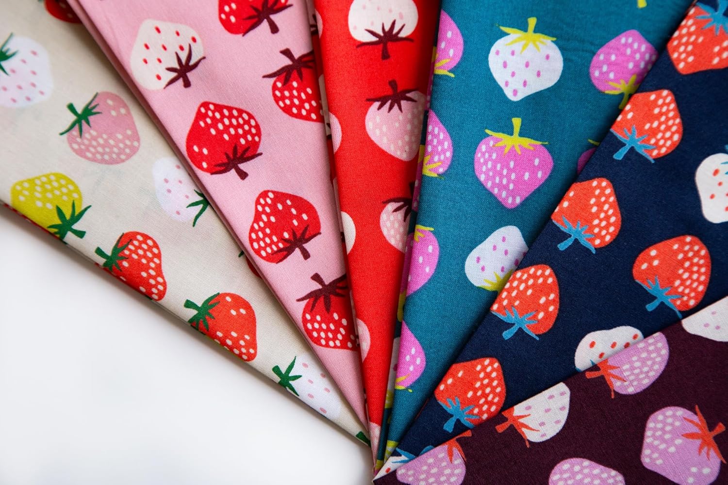 Strawberry Jelly Roll (40 Pieces) by Kimberly Kight for Ruby Star Society