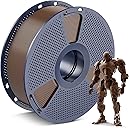 SUNLU PLA 3D Printer Filament PLA Filament 1.75mm, Neatly Wound 3D Printing Filament 1.75mm, Dimensional Accuracy +/- 0.02 mm, Fit Most FDM 3D Printers, 1kg Spool (2.2lbs). (Brown)