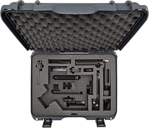 Miniatura 4 de Nanuk Estuche rígido impermeable 930 con inserto personalizado para DJI Ronin S3, S3 Combo, S3 PRO, S3 PRO Combo - Grafito