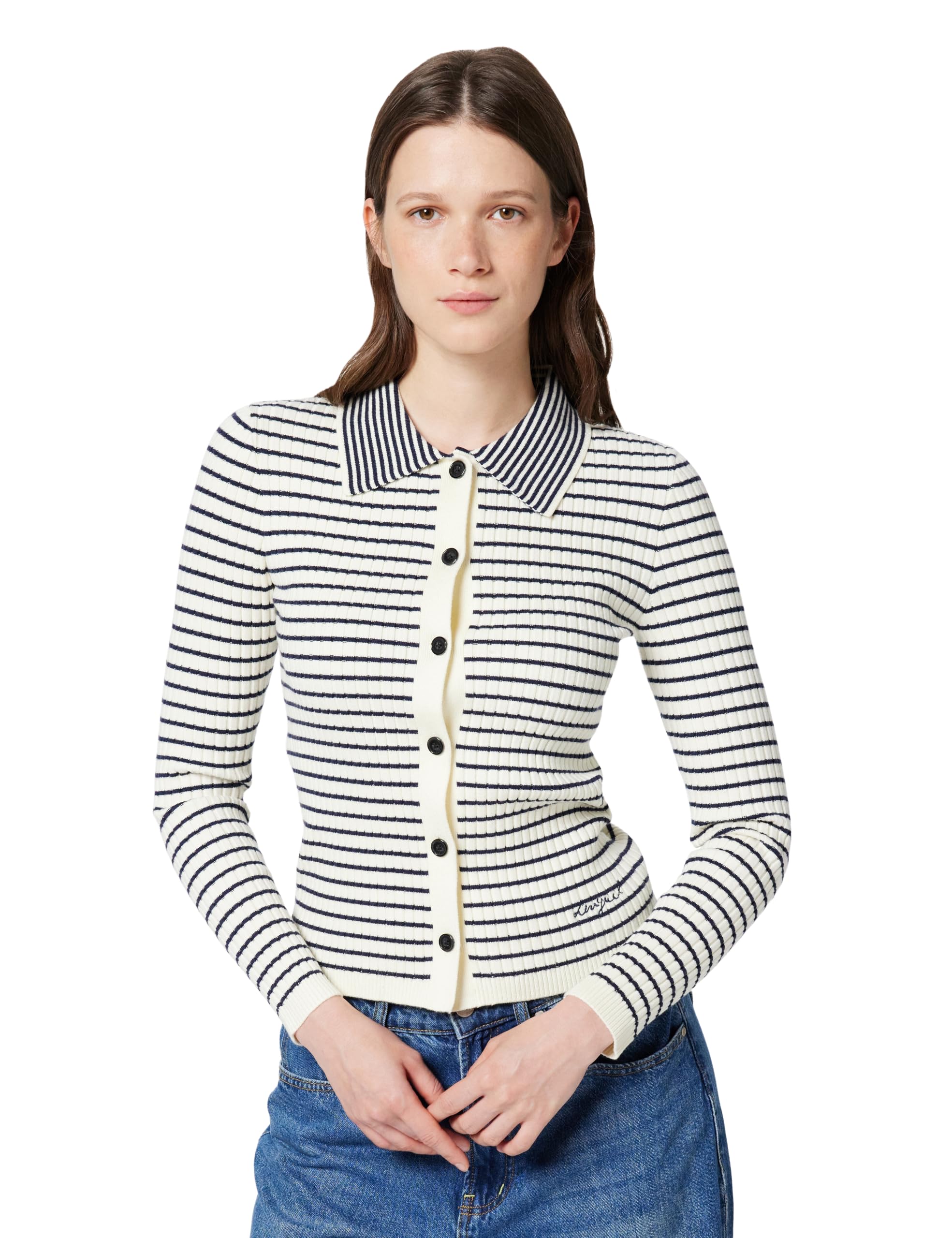Desigual Jers_Sitka Pullover Sweater Mujer (Pack de 1)